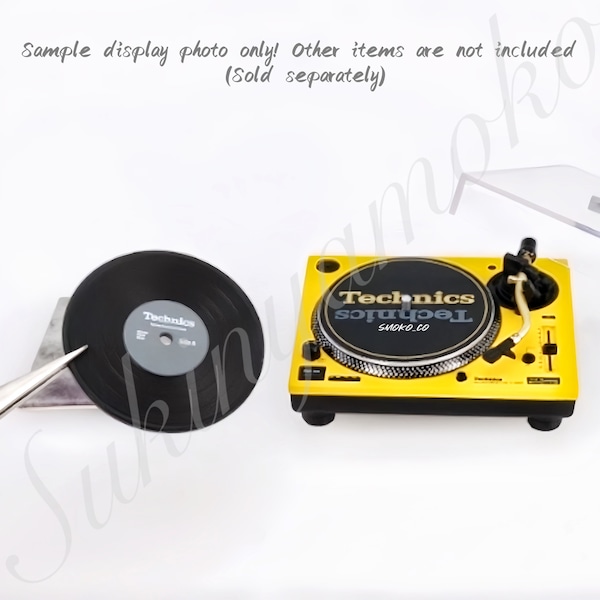 Discontinued RARE Limited Edition Technics Miniature Coll. Ver.2 SL-1200M7L Direct Drive Turntable: YELLOW