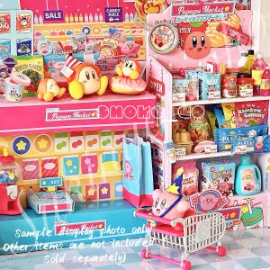 2023 Discontinued Popular Miniature Collection: Re-Ment Kirby's Pupupu Market - Full set / Single Box