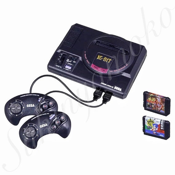 2019 Rare 1/6 Scale Sega Mega Drive Classic Miniature Gashapon