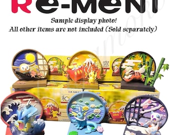 2024 Popular Miniature Collection:   Discontinued RARE RE-MENT Rement Pokemon Wanomado Collection - Single Box