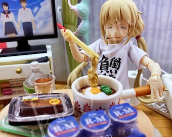 2018 Discontinued Popular Miniature Dollhouse Collection: Rement RE-MENT Petit Sample Zubora-Chan’s Slovenly Room - Single Box