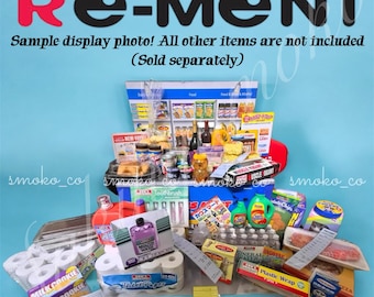 2025 Popular Miniature Dollhouse Rement Collection: RE-MENT Petit Sample Series Cow's Mart Convenience, On-Sale, Wide-Selection - Single Box