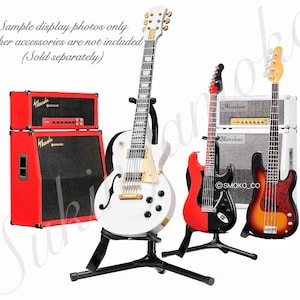 2017 Discontinued RARE F-Toys 1/12 Scale Mode Novelty Guitar MONO