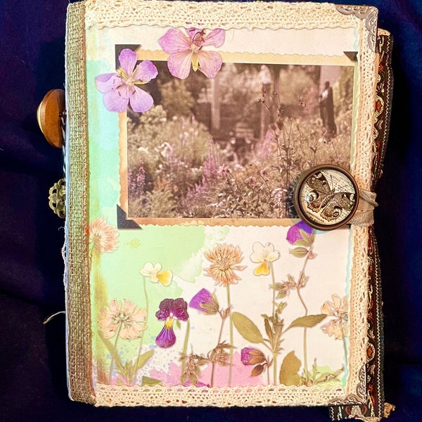 Secret Garden - handmade Junk Journal