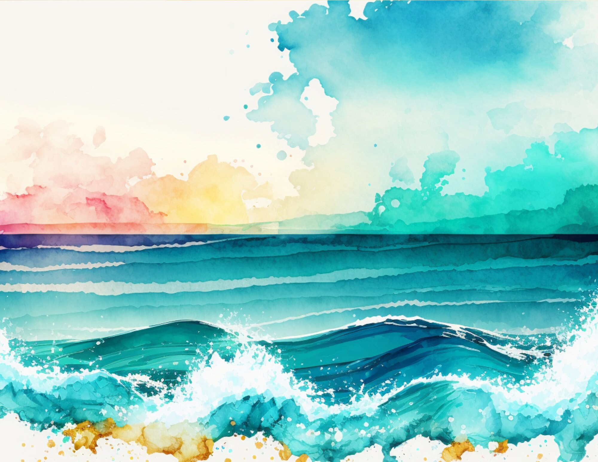 Printable Beach Life Oceanside Junk Journal Scrapbooking Kit - Etsy