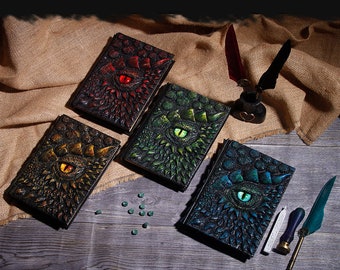 Embossed Dragon’s Eye Vintage A5 Journal: Perfect Gift for Adults, Women, Men, Girls, and Boys – Ideal for every occasion and season