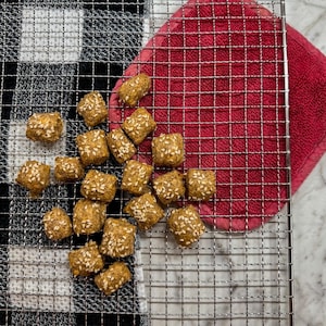 Pamper Your Pooch with Crunchy Parmesan Cheddar Pretzel Bites | Gourmet Doggie Delight | Irresistible Homemade Dog Treats |Furry Friend Gift
