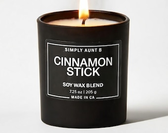 Cinnamon Spice Candle | Warm Cozy Scent | Fall Home Fragrance | Sweet Spicy Candle
