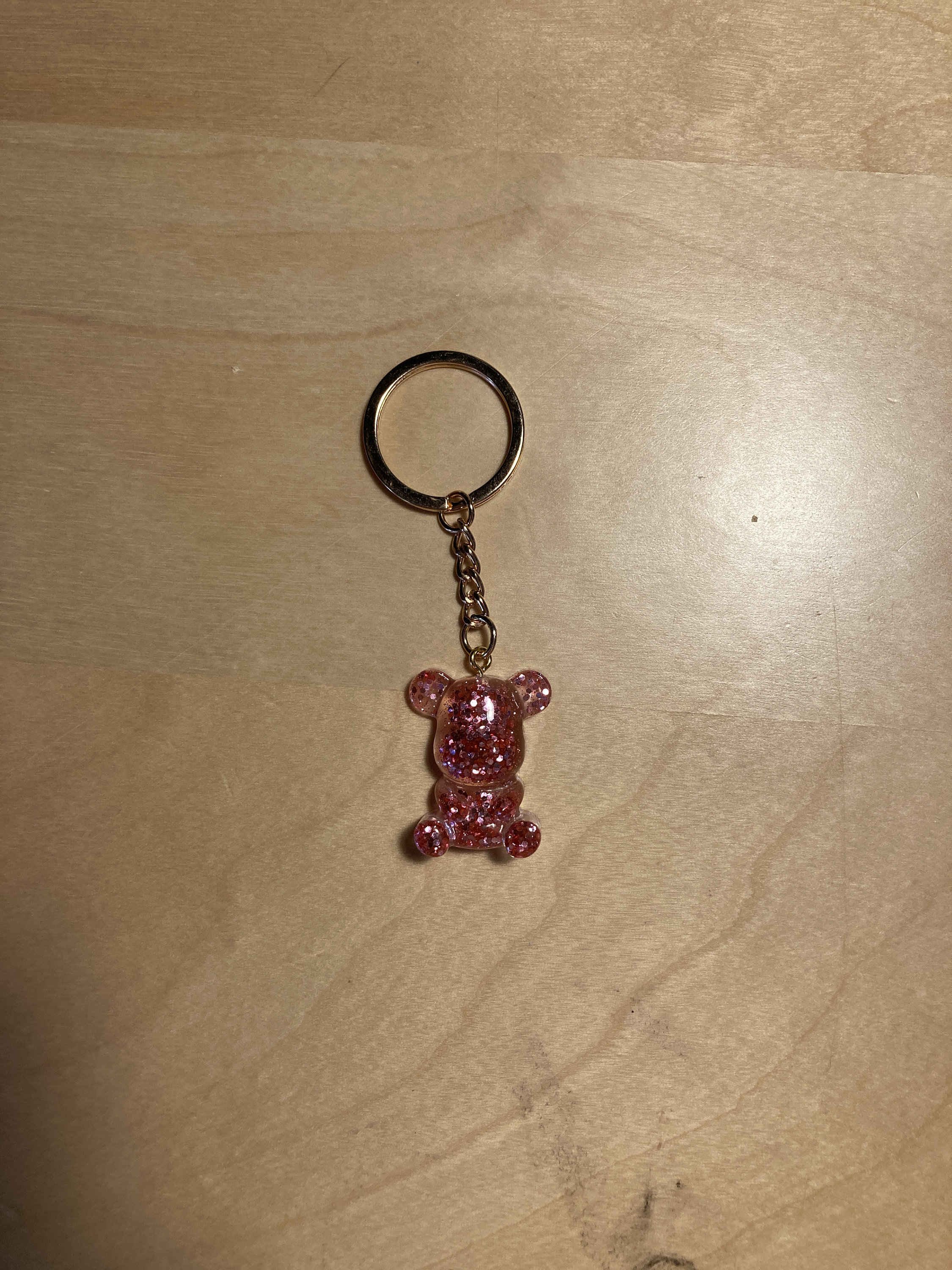 Nounours Pailletes Rose