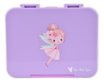 Bento Lunchbox (Large) - Violet Fairy Garden