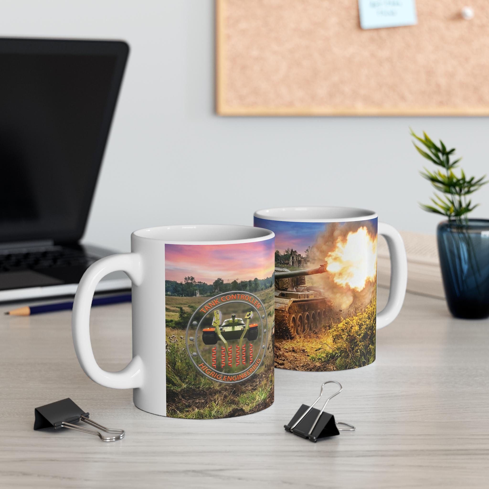Centurion Tank Ceramic Mug | Military Tank Scene - Etsy UK