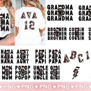 Personalized Football Mom PNG Custom Gameday Football Png Football Lover Png Football Mama Png Football Season Png Football Alphabet Digital
