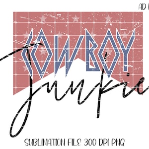 Cowboy Junkie PNG, Country Western Png, Cowboy Png, chanson country Png, musique country Png, patriotique Merica Png, sublimation, téléchargement numérique