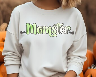 Momster PNG, Momster Shirt, Funny Mom Halloween Png, Spooky Mom Png, Halloween Shirt Png, Halloween Family Png, Spooky Mama Png, Mombie Png