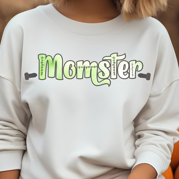 Momster PNG, Momster Shirt, Funny Mom Halloween Png, Spooky Mom Png, Halloween Shirt Png, Halloween Family Png, Spooky Mama Png, Mombie Png