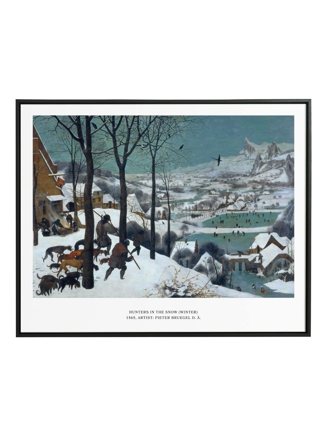 The Hunters in the Snow bruegel Etsy