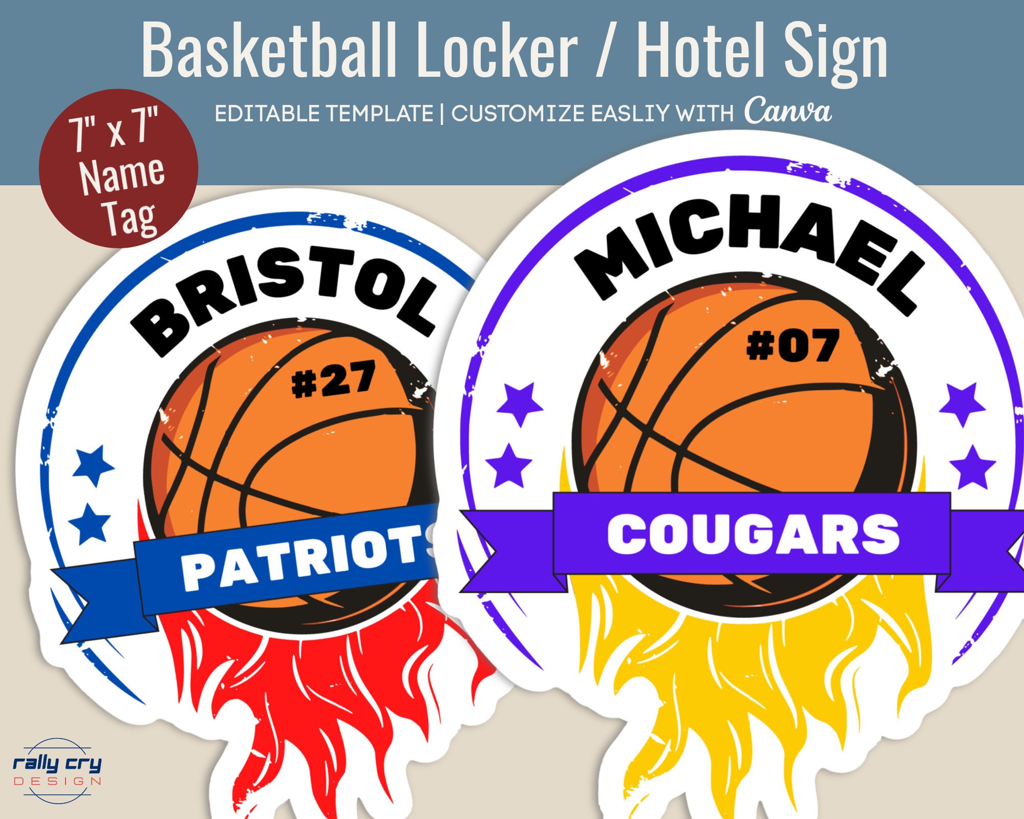 Basketball Hotel Door Sign Locker Decoration Name Tag Sport - Etsy Finland