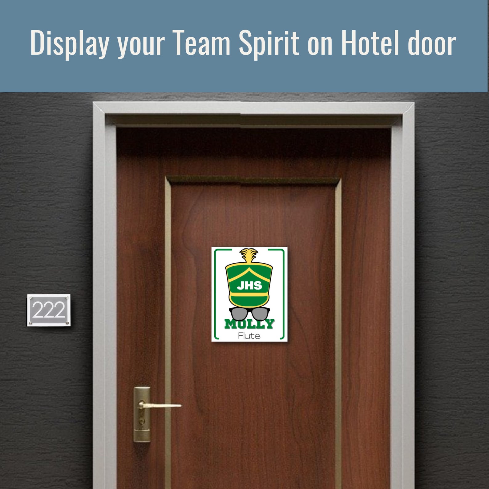 Marching Band Locker Sign, Hotel Door Sign, Locker Room Decoration Name ...