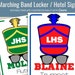 Marching Band Locker Sign, Hotel Door Sign, Locker Room Decoration Name ...