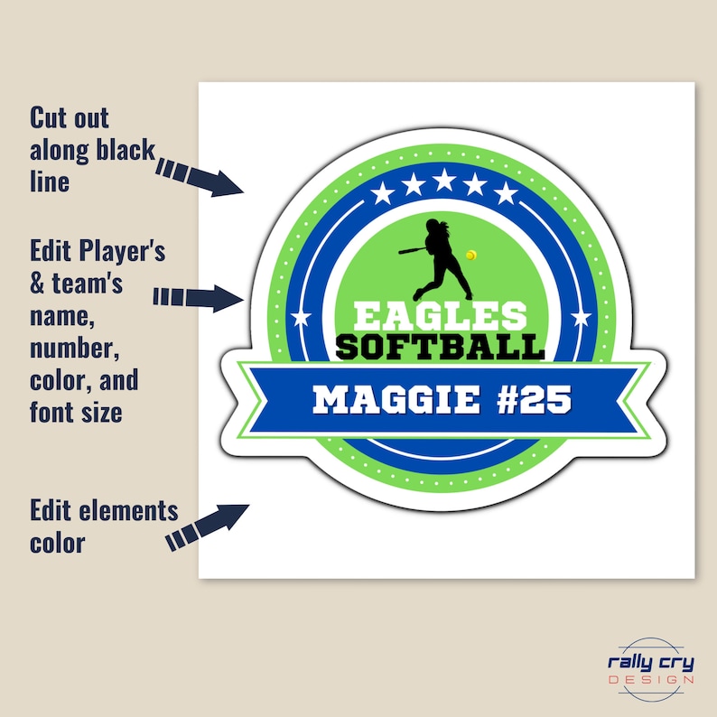 Softball Hotel Door Hanger Locker Room Poster Locker Etsy