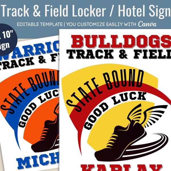 Track Good Luck Sign Etsy