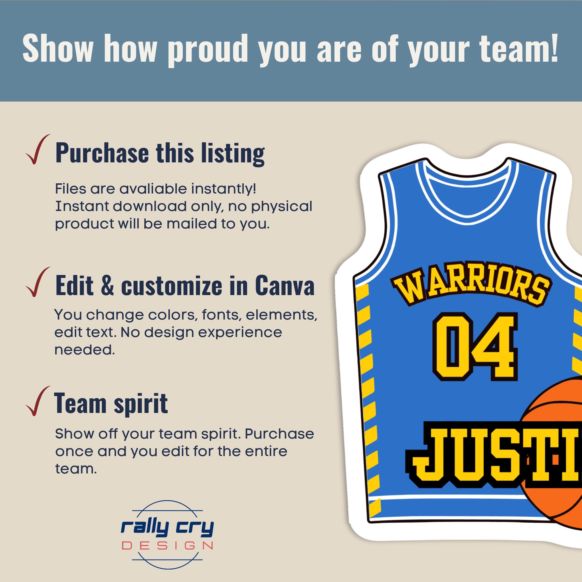 Basketball Travel Team Hotel Door Sign, Locker Decoration Name Tag