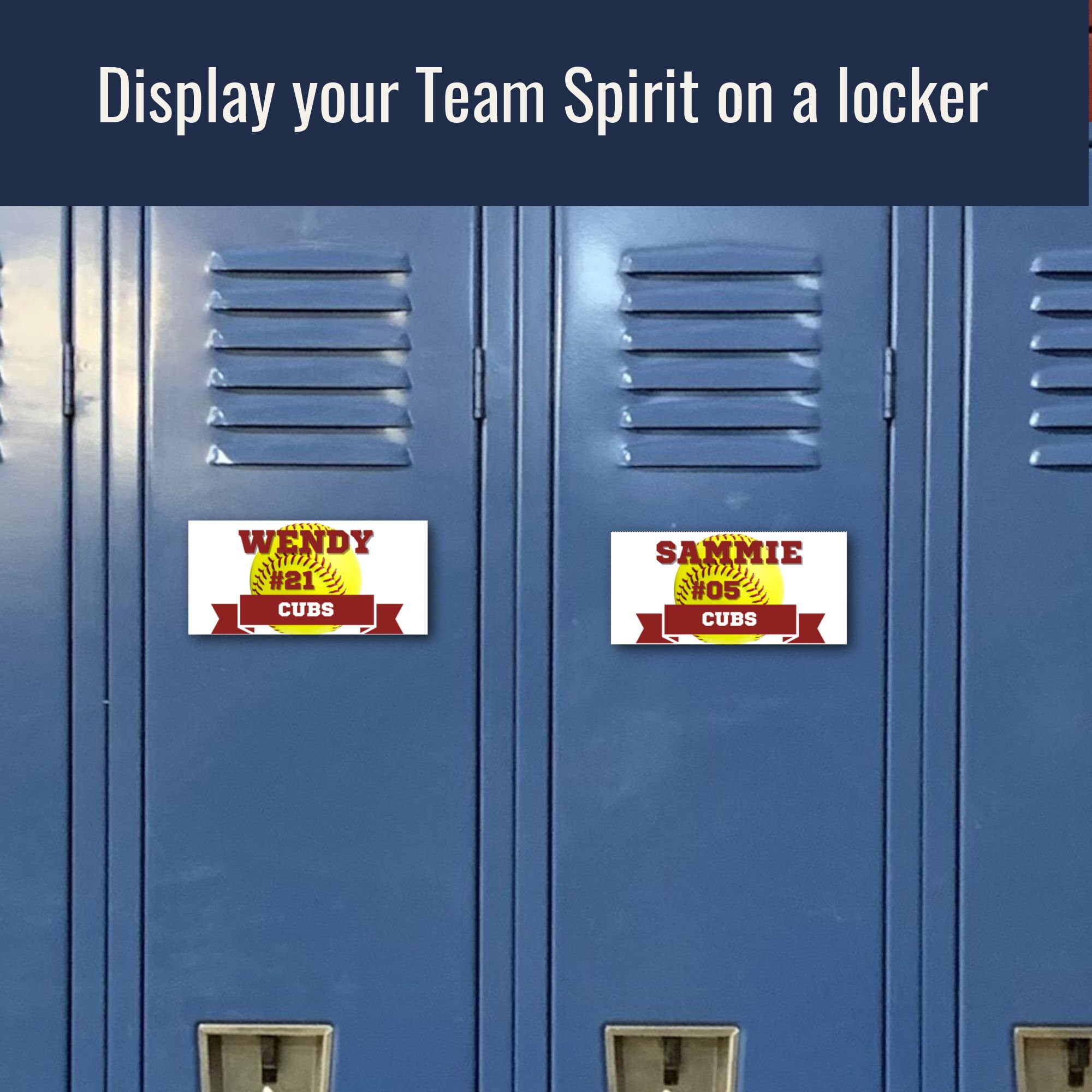 Softball Hotel Door Hanger Locker Room Poster Locker Etsy