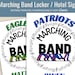 Marching Band Locker Sign, Hotel Door Sign, Locker Room Decoration Tag ...