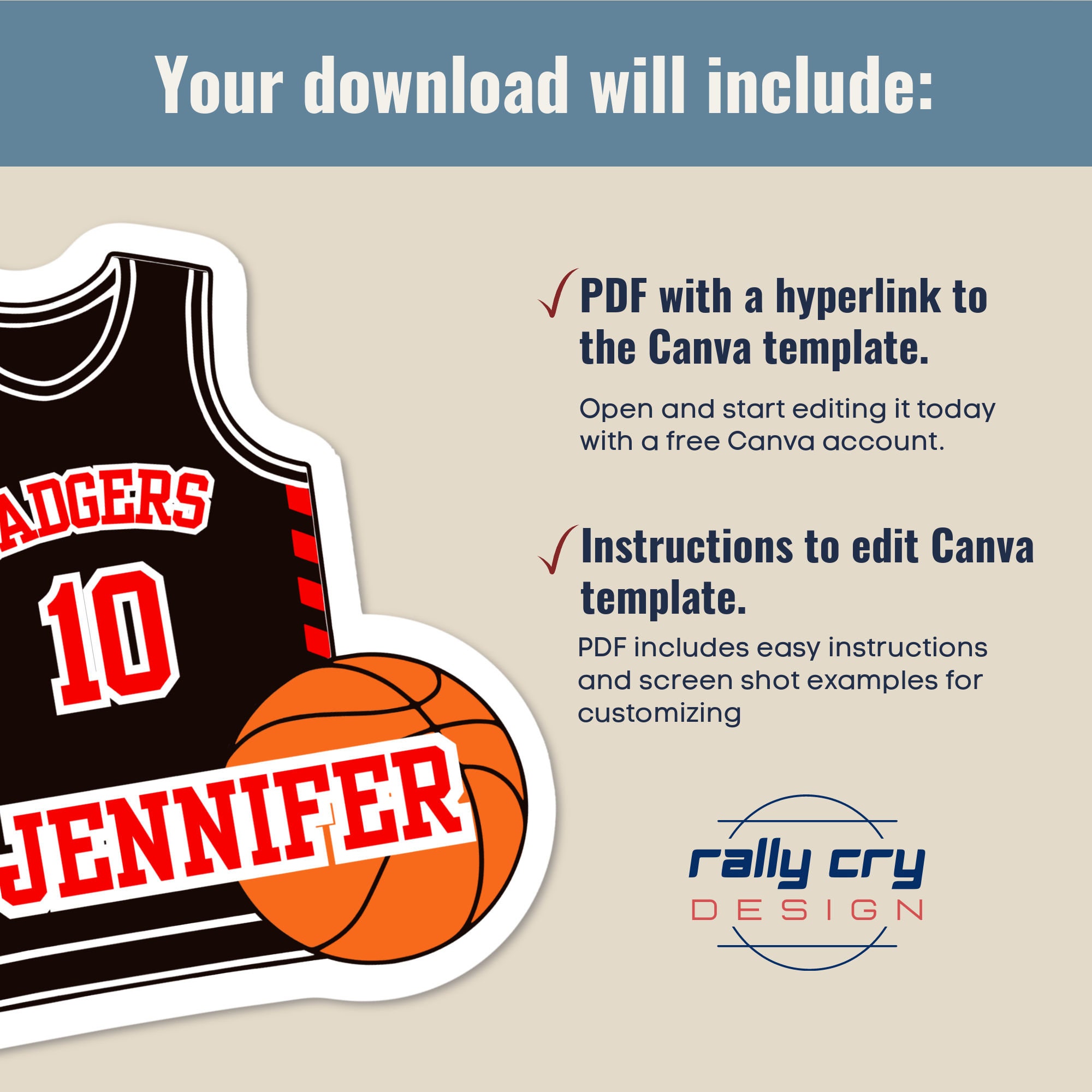 Basketball Travel Team Hotel Door Sign, Locker Decoration Name Tag