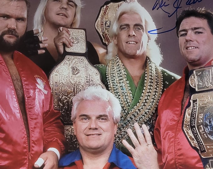 Ric Flair 16x20 Authentic Signed Photo With JSA COA - 16X World Champion - The GOAT! - wwf wwe nwa wcw wccw
