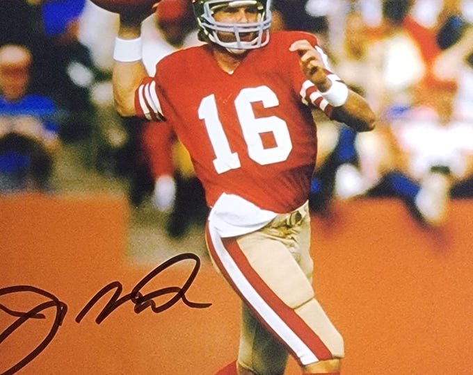 Joe Montana Authentic Signed 8x10 Photo W/ Beckett BAS COA San Fransisco 49ers