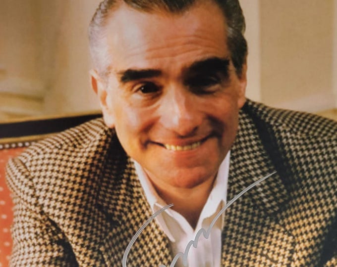 Martin Scorsese Authentic Signed 8x10 Photo W/ Beckett BAS COA Goodfellas