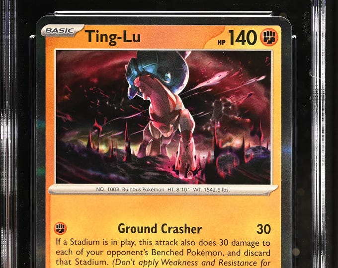 Ting-Lu 2024 Pokemon Twilight Masquerade #110/167 (CGC 10)