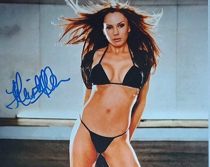 Krista Allen Authentic Signed 8x10 Photo W/ PSA COA - Baywatch