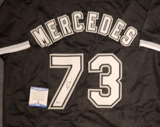 Yermin Mercedes Signed Jersey W/ Beckett BAS COA Chicago White Sox #73