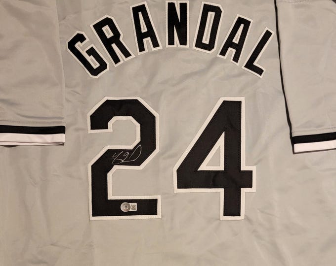 Yasmani Grandal Signed Jersey W/ Beckett BAS COA Chicago White Sox #24