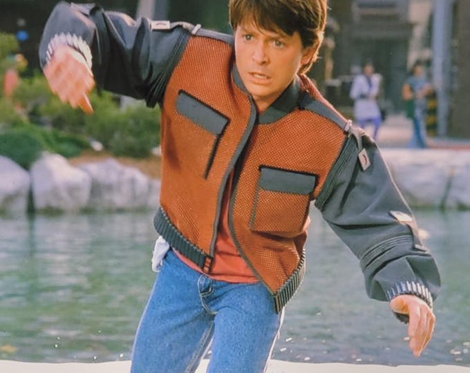 Michael J Fox Authentic Signed 8x10 Photo W/ Beckett BAS COA Back To The Future