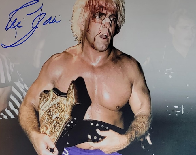 Ric Flair 16x20 Authentic Signed Photo With JSA COA - 16X World Champion - The GOAT! - wwf wwe nwa wcw wccw