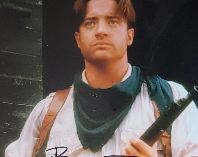 Brendan Fraser Authentic Signed 8x10 Photo W/ Beckett BAS COA The Mummy