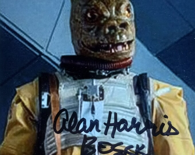 Alan Harris 4x6 Authentic Signed Convention Promo Card