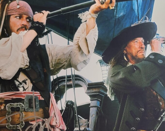 Johnny Depp Authentic Signed 8x10 Photo Beckett BAS COA Pirates Of The Caribbean