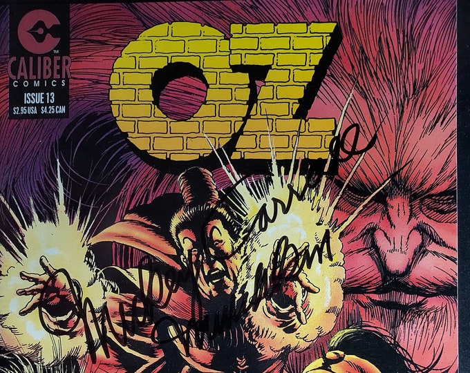 Wizard Of Oz Comic Issue #13 Twice Signed By Mickey Carrell W/ JSA COA