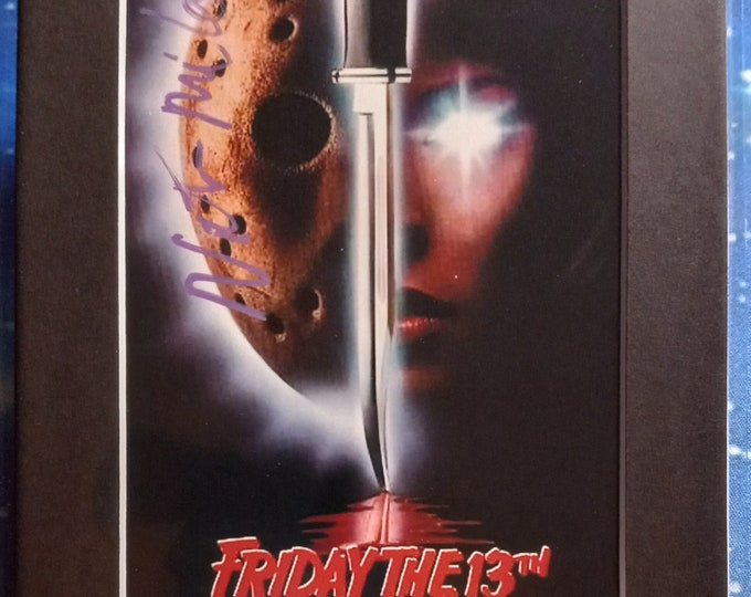 Victor Miller 4x6 Authentic Signed Photo With A Frame Ready 5x7 Matting + 3rd Party Authentication - Friday The 13 Writer/Creator