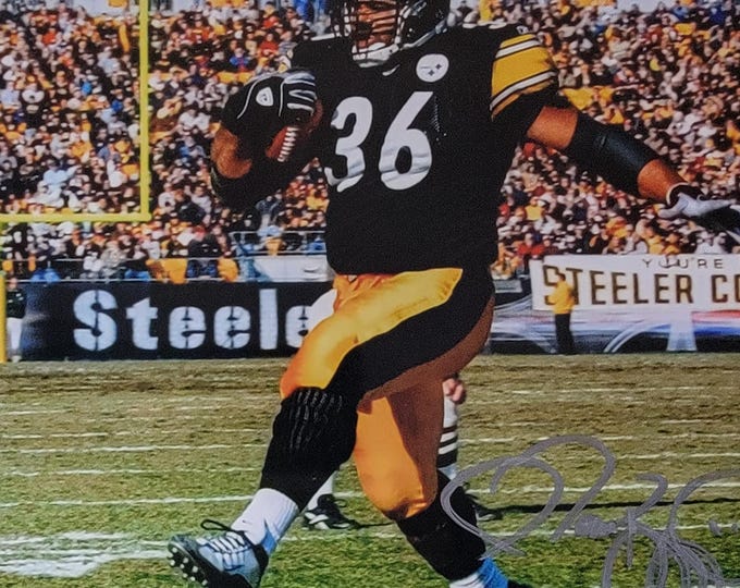 Jerome Bettis Authentic Signed 8x10 Photo W/ Beckett BAS COA Pittsburgh Steelers