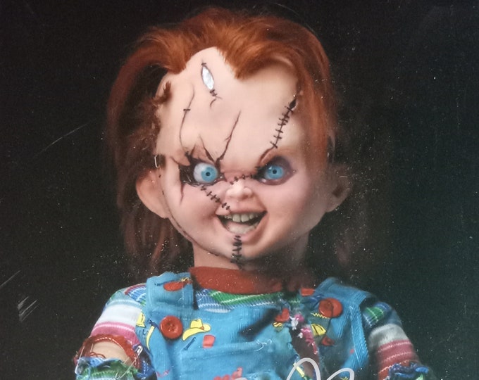 Ed Gale Authentic Signed 8x10 Photo W/ Lighthouse COA - Chucky - Childs Play