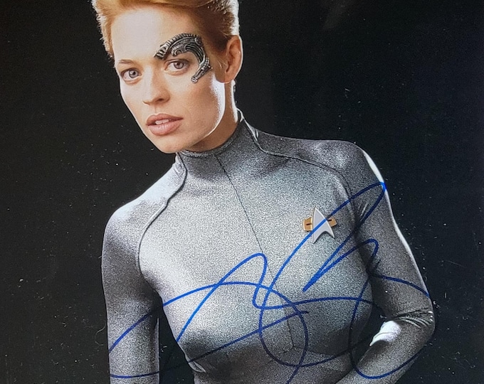Jeri Ryan Authentic Signed 8x10 Photo W/ Beckett COA - Star Trek
