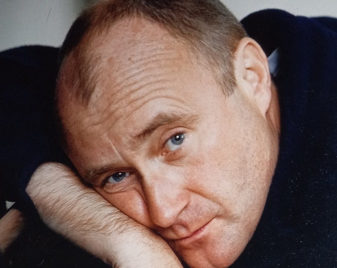 Phil Collins Authentic Signed 8x10 Photo W/ COA - Genesis