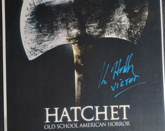 Kane Hodder 11x17 Authentic Signed Photo W/ Lighthouse COA - Inscribed: "Victor"