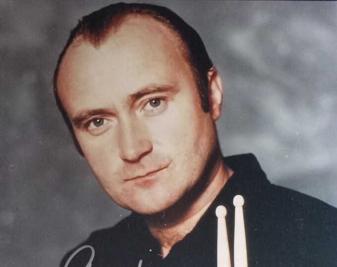 Phil Collins Authentic Signed 8x10 Photo W/ COA - Genesis