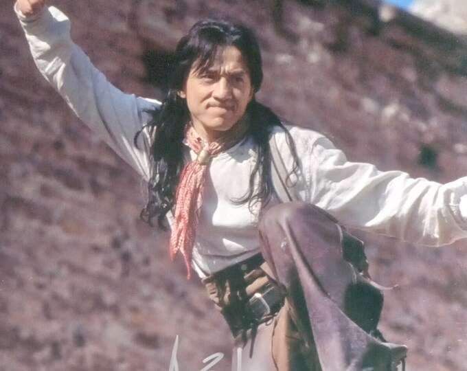 Jackie Chan Authentic Signed 8x10 Photo W/ Lighthouse COA